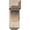 Ekena Millwork Thorton Craftsman Smooth Bracket w/ Offset Brace, Douglas Fir, 7 1/2"W x 20"D x 20"H BKT0806X20X20THR04SDF - alternate 2